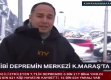 NTV DE DEPREMZEDELERİN TEPKİSİ ÜZERİNE YAYININI KESMEK ZORUNDA KALDI